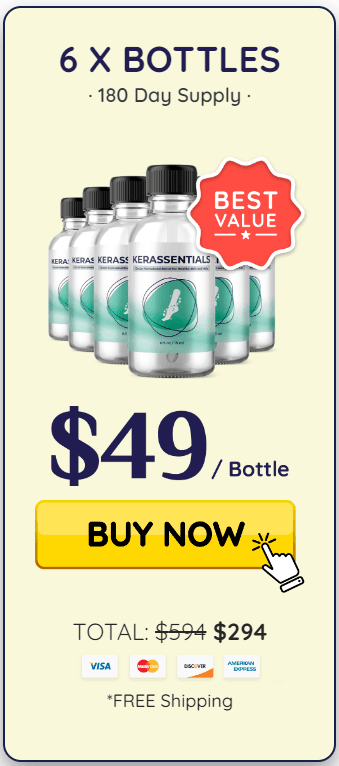 Kerassentials 6 Bottle